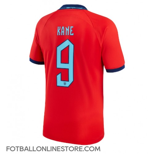 Billige England Harry Kane #9 Bortetrøye VM 2022 Kortermet